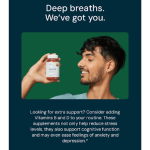 Everlywell 医疗保健通讯电子邮件示例