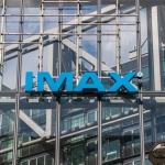 IMAX 标志和建筑。