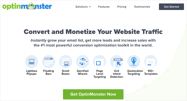 OptinMonster 主页
